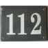 Huisnummer bord 'extra 3' 17x13 cm